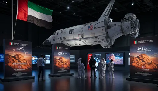 A Symbol of the UAE’s Space Ambitions A Symbol of the UAE’s Space Ambitions