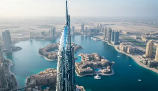 Almas Tower – 360 m Almas Tower – 360 m