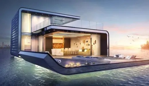 Architectural Innovation: Glass Walls and Ocean Harmony Architectural Innovation: Glass Walls and Ocean Harmony