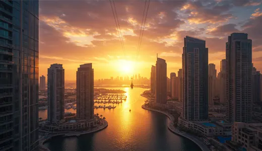 Best Time to Experience the Dubai Zipline Best Time to Experience the Dubai Zipline