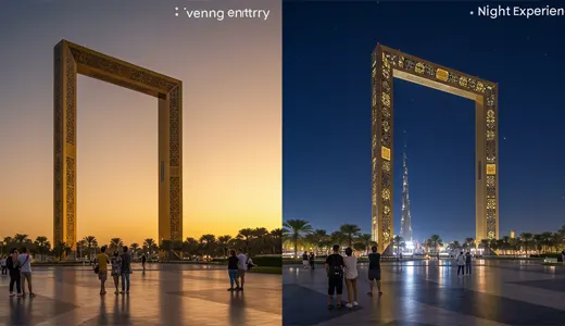 Best Time to Visit the Golden Frame Dubai Best Time to Visit the Golden Frame Dubai