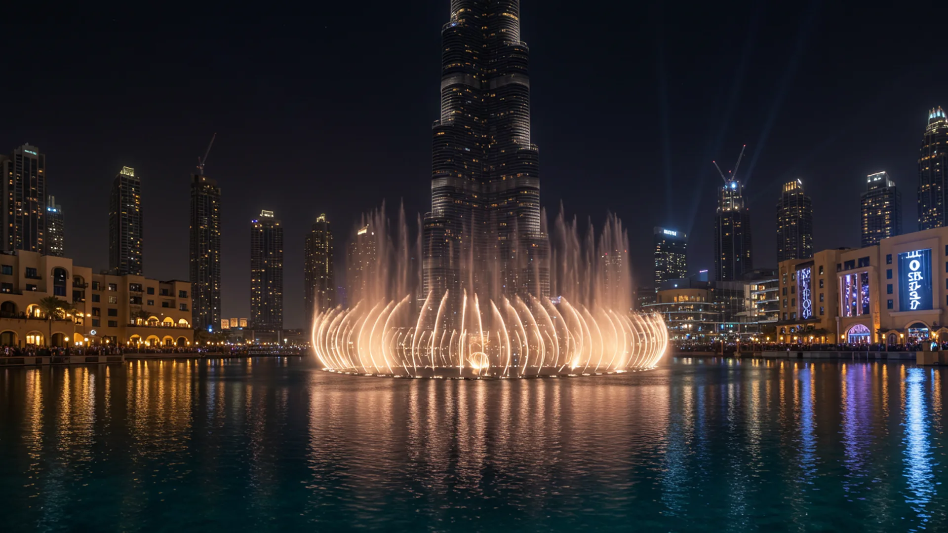 Burj Khalifa Fountain: Dubai’s Iconic Water, Light, and Music Spectacle