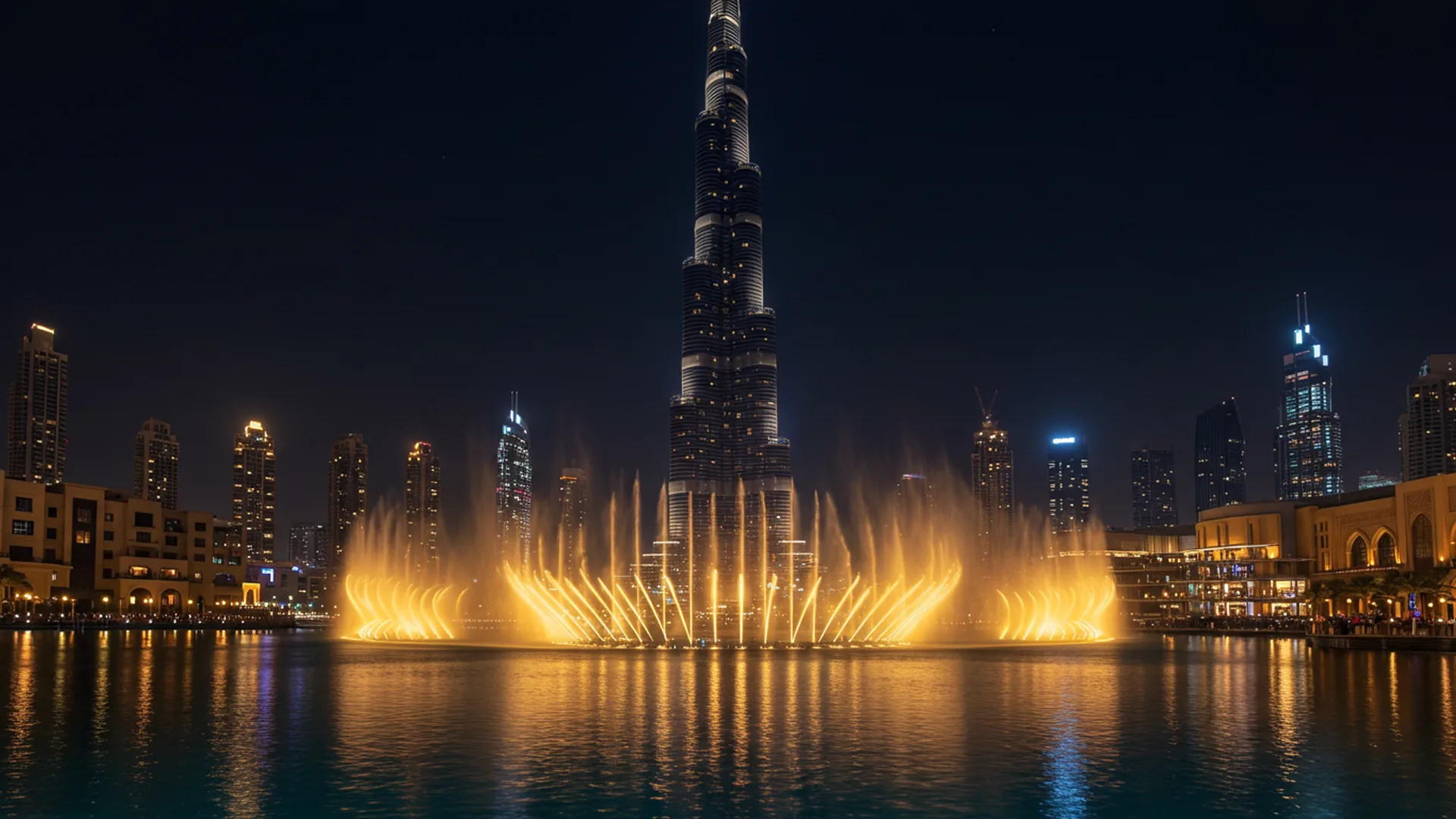 Burj Khalifa Water Fountain: Dubai's Most Captivating Outdoor Show