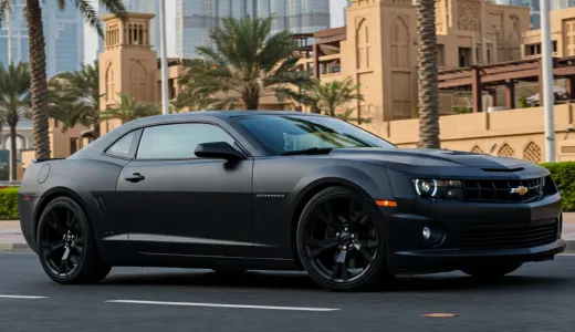 Chevrolet Camaro – Matte Black Chevrolet Camaro – Matte Black