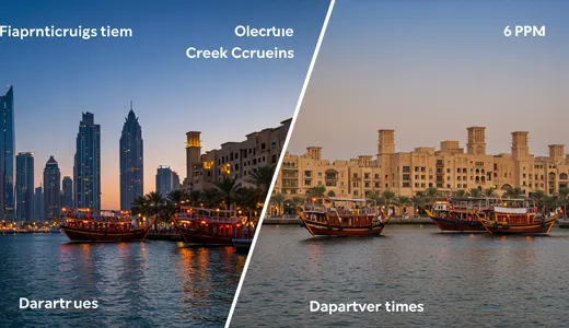 Creek and Marina Dhow Cruise Dubai Timings Breakdown Creek and Marina Dhow Cruise Dubai Timings Breakdown