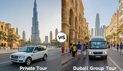 Custom vs. Group Dubai Half Day City Tours Custom vs. Group Dubai Half Day City Tours