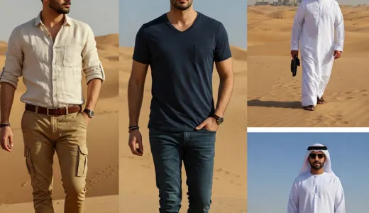 Desert Safari Dubai Outfit Ideas for Men