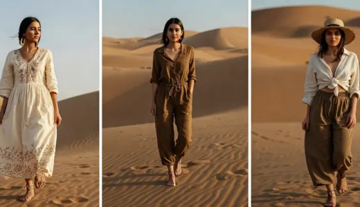 Desert Safari Dubai Outfit Ideas for Women