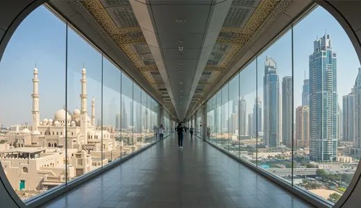 Discover the City's Contrast at Dubai Frame