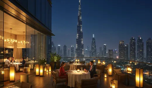 Dubai Restaurants with a View of the Iconic Skyline