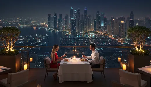 Dubai Romantic Restaurants with Stunning Skyline Views Dubai Romantic Restaurants with Stunning Skyline Views