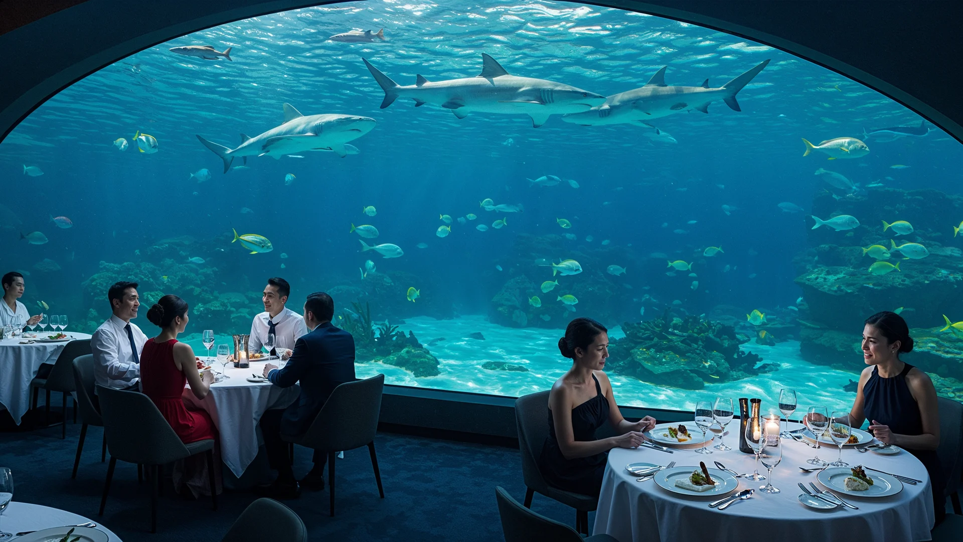 Dubai Underwater Restaurants: Dining with a View Beneath the Sea