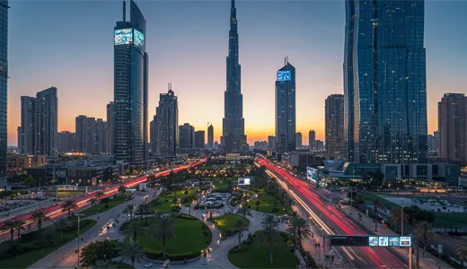 Dubai Urban Master Plan and Smart City Initiatives