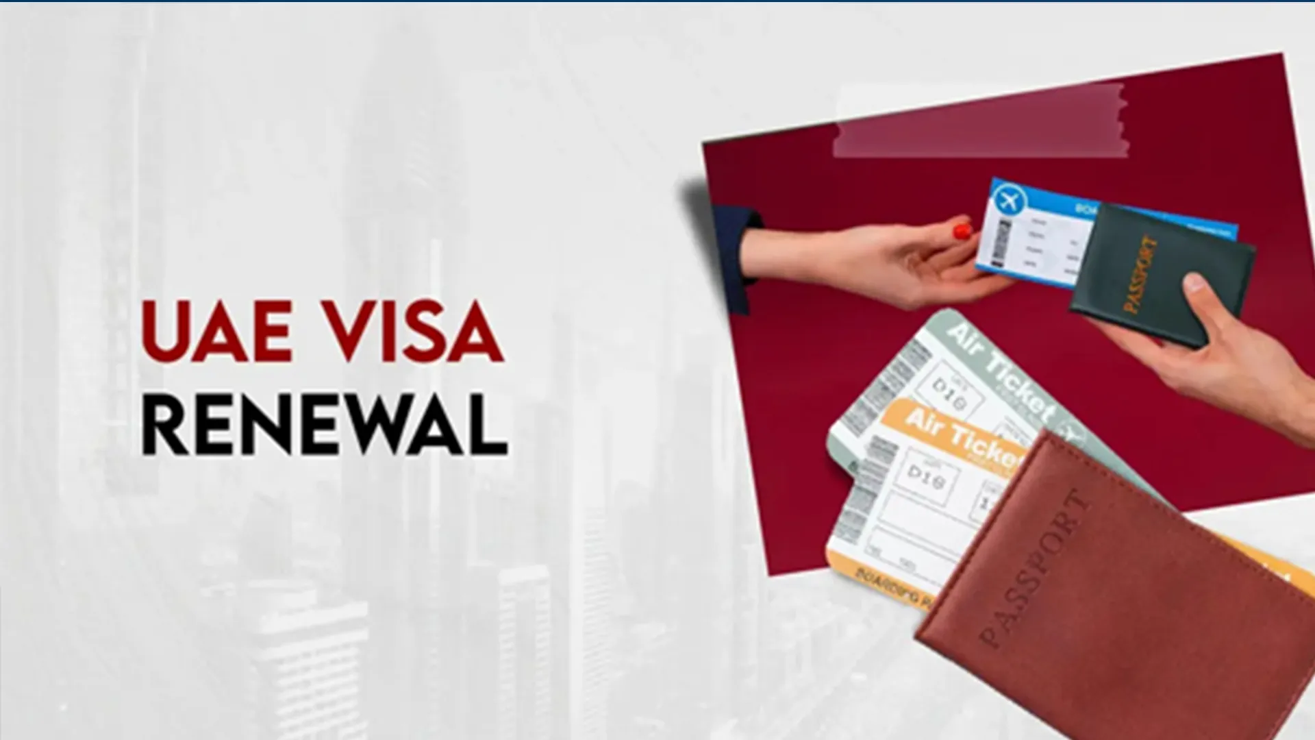 Dubai Visa Renewal Process
