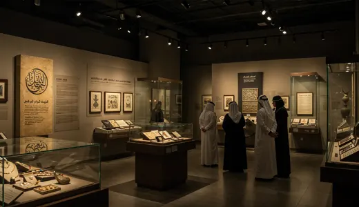 Exhibits at the Dubai Al Shindagha Museum Exhibits at the Dubai Al Shindagha Museum