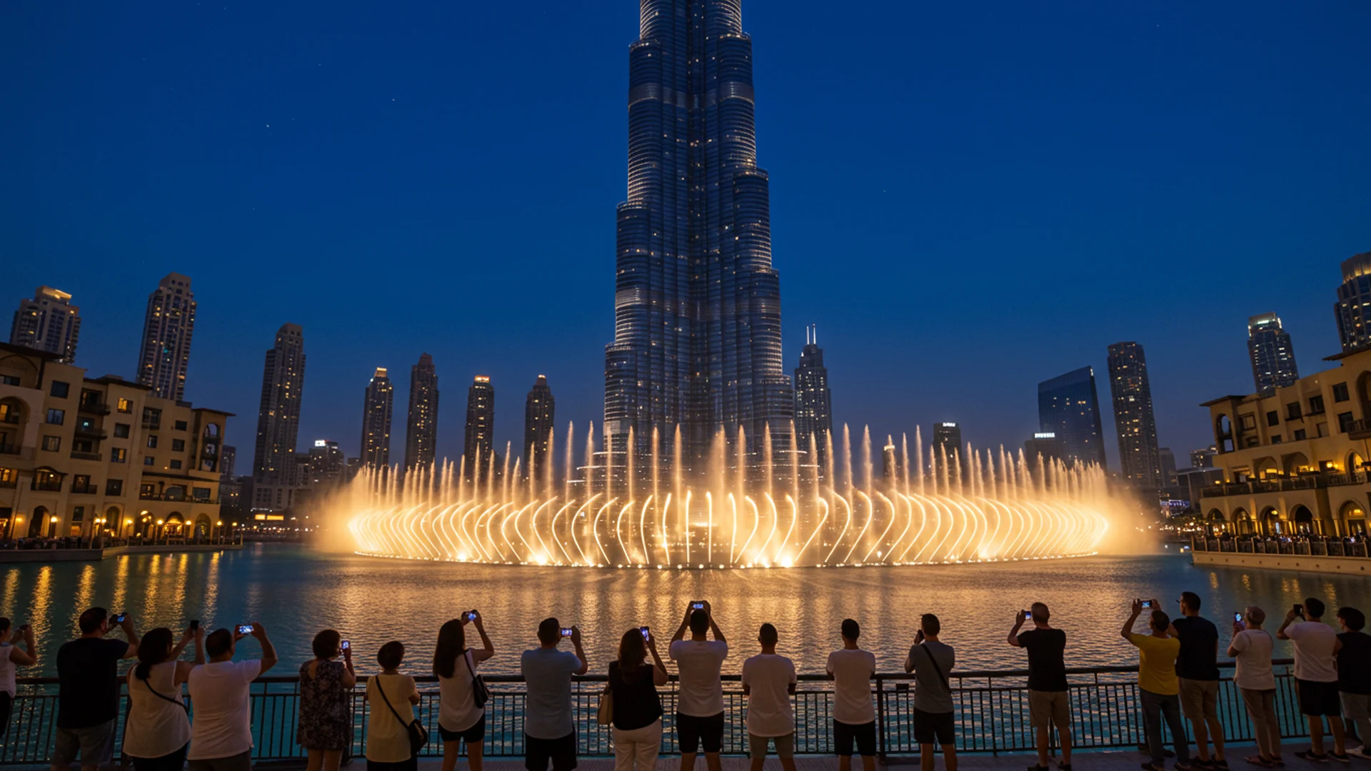 Experience the Magic of the Burj Khalifa Dancing Fountain in Dubai