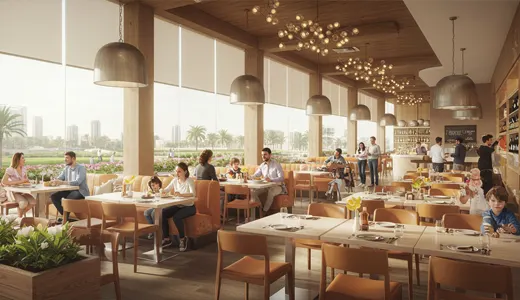 Family-Friendly Restaurants Near Dubai Frame Family-Friendly Restaurants Near Dubai Frame