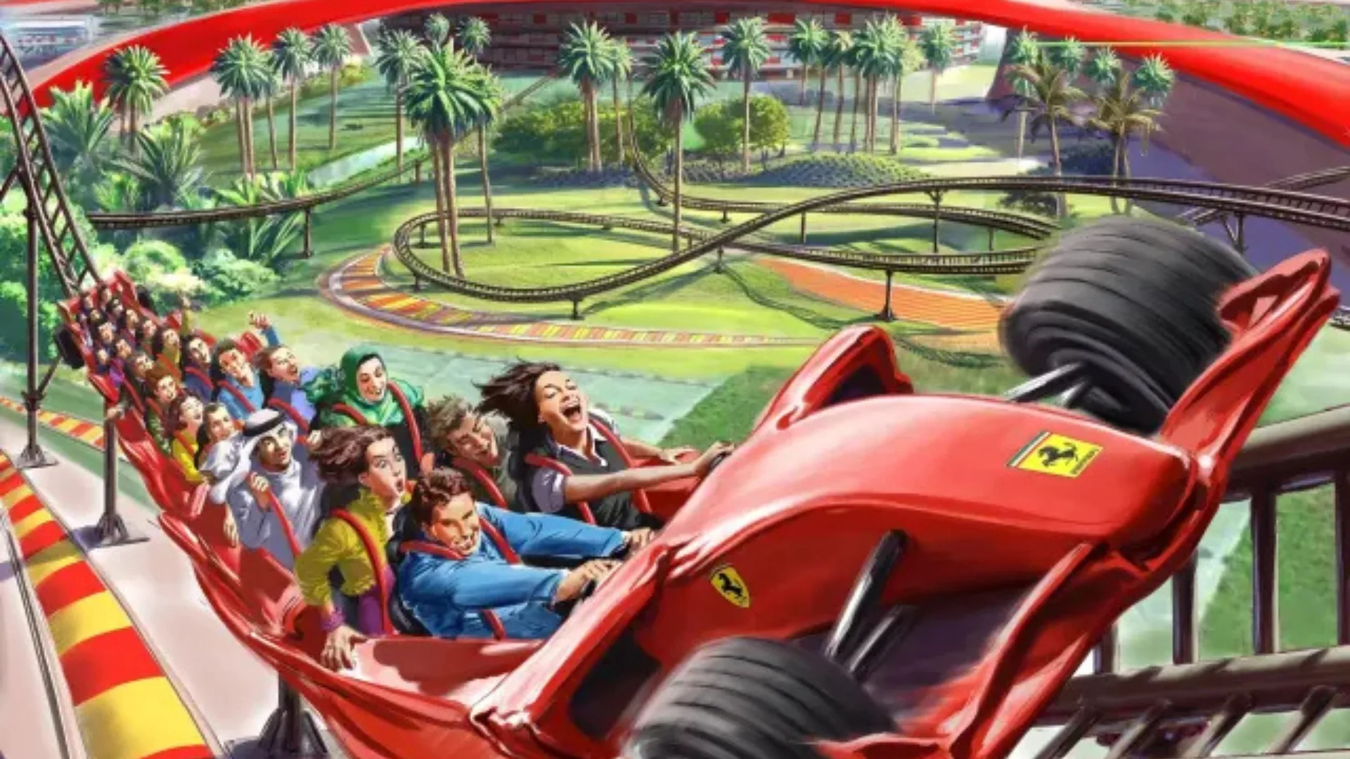 Ferrari World Abu Dhabi Experience Speed, Thrill, and Italian Passion