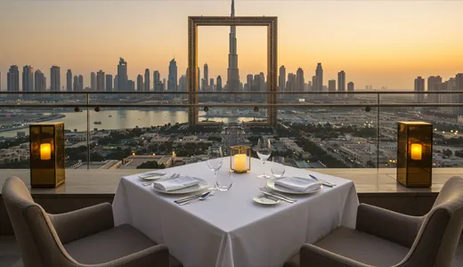 Fine Dining Restaurants Near Dubai Frame with a View Fine Dining Restaurants Near Dubai Frame with a View