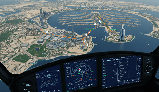 Flight Durations & Sightseeing Routes Flight Durations & Sightseeing Routes