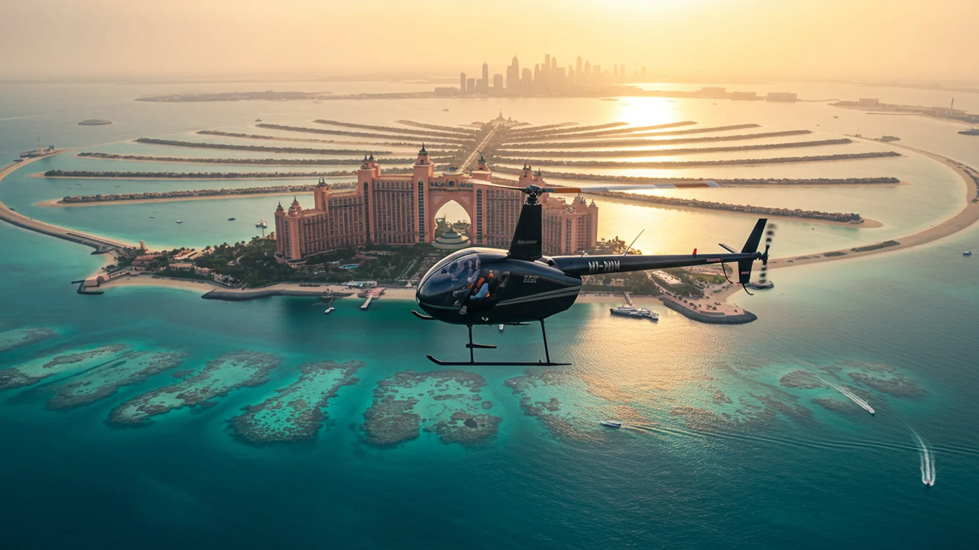Helicopter Ride Dubai Atlantis: A Must-Do Luxury Aerial Tour