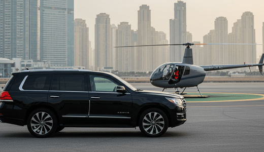 Helicopter Tour in Dubai: Transfer and Logistics Helicopter Tour in Dubai: Transfer and Logistics