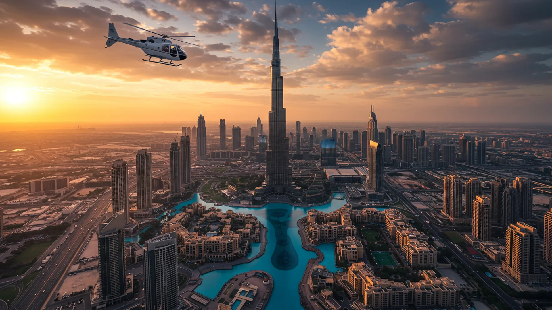 Helicopter Trip Dubai: See the City from a New Perspective