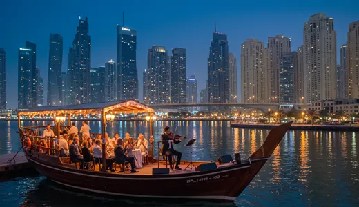 Highlights of the Dubai Marina Dhow Cruise Highlights of the Dubai Marina Dhow Cruise