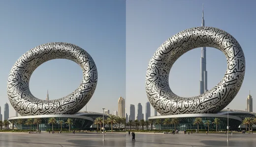 How the Museum of the Future Logo Reflects the Building Itself