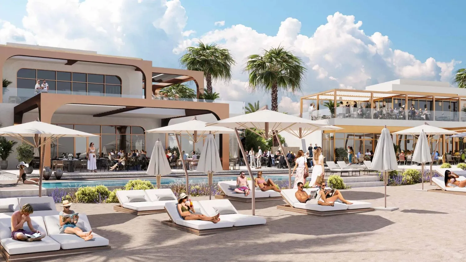 La Mer Beach in Dubai