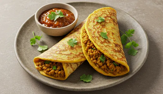 Lentil‑Stuffed Savory Pancakes Lentil‑Stuffed Savory Pancakes