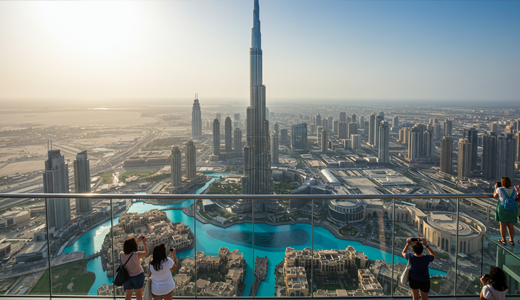 Midday: Modern Marvels and Skyline Views Midday: Modern Marvels and Skyline Views