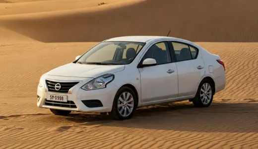 Nissan Sunny – White Nissan Sunny – White