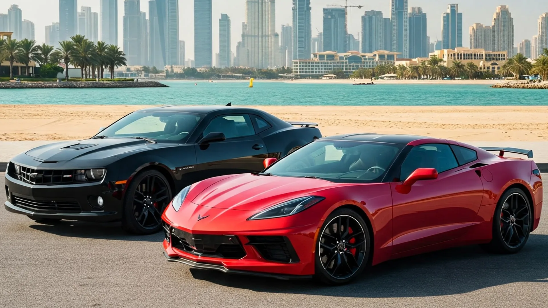 Rent a Car in Dubai with Guide of Dubai Camaro & Corvette C8