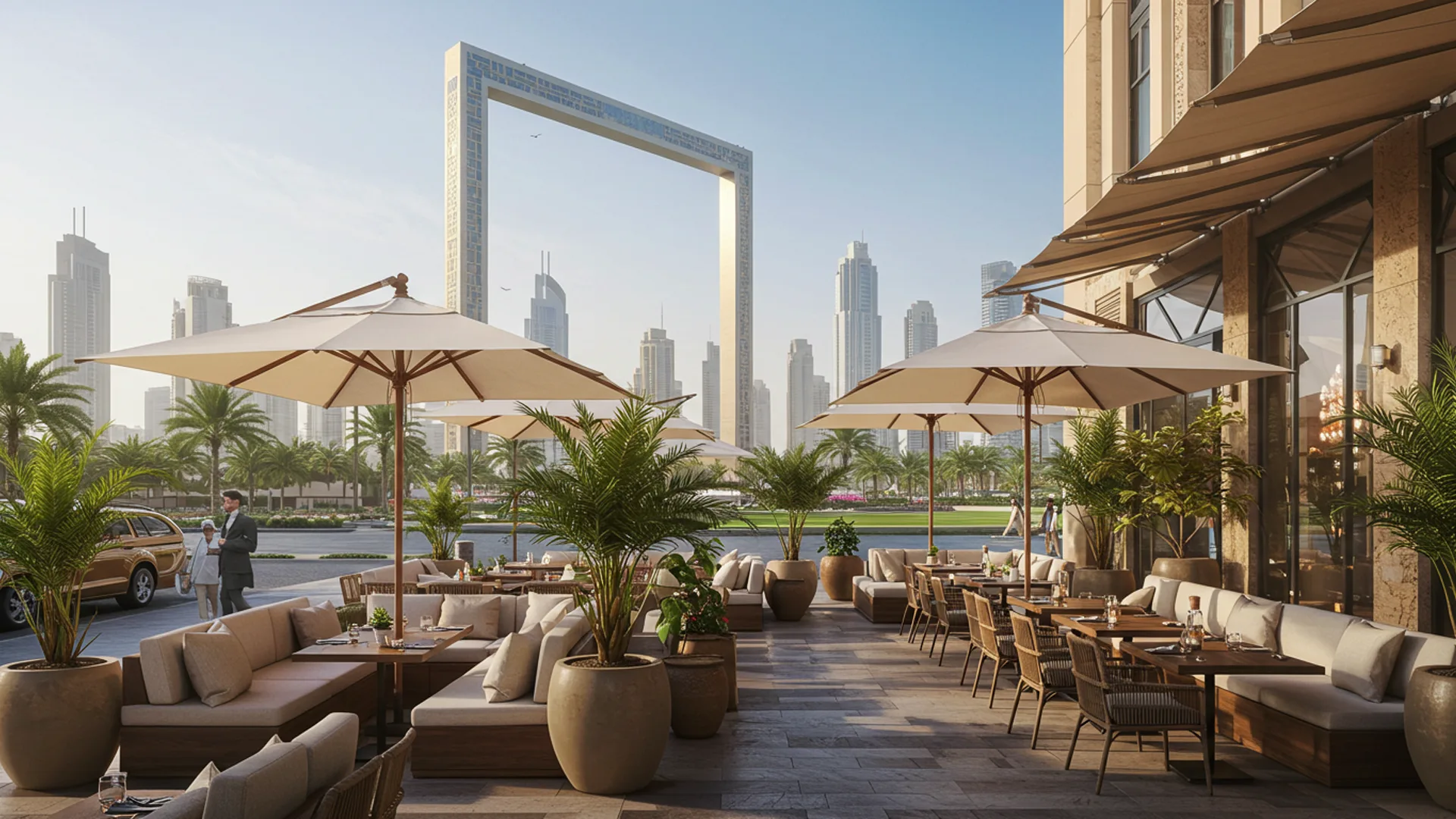 Restaurants Near Dubai Frame: Where to Dine Around Dubai’s Iconic Landmark