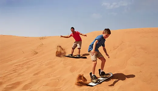 Sandboarding