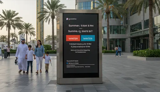 Seasonal Variations in Opening Hours Seasonal Variations in Opening Hours