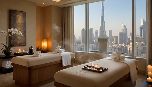Spa and Wellness at Burj Khalifa The Palace Hotel Spa and Wellness at Burj Khalifa The Palace Hotel