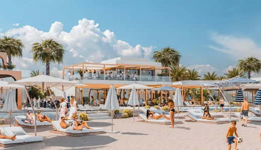 Stunning Beach and Relaxing Seaside Vibes Stunning Beach and Relaxing Seaside Vibes