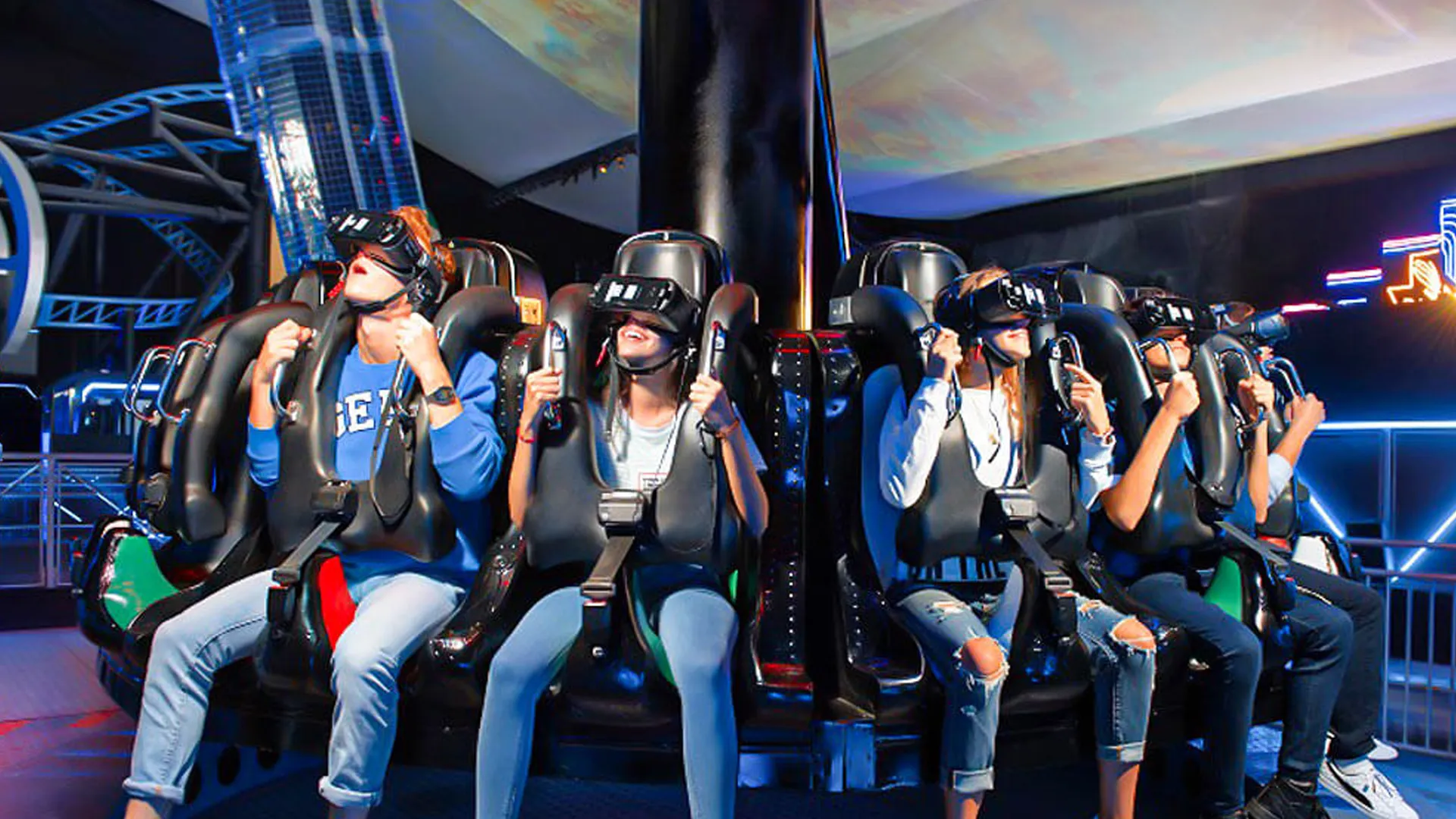 Dubai theme parks technology