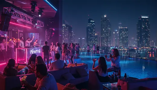 The Penthouse – Five: Party Meets Skyline Luxury The Penthouse – Five: Party Meets Skyline Luxury