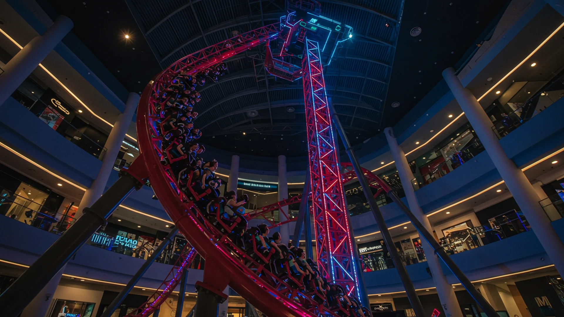 The Storm Coaster: Dubai's Ultimate Indoor Thrill Ride
