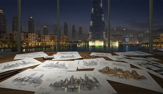 The Story Behind Burj Khalifa Fountain The Story Behind Burj Khalifa Fountain