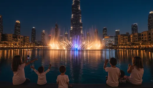 Tips for Visitors Watching the Fountain Show Tips for Visitors Watching the Fountain Show