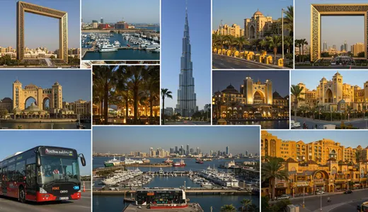 Top Attractions to Visit with Dubai City Tour Bus Top Attractions to Visit with Dubai City Tour Bus