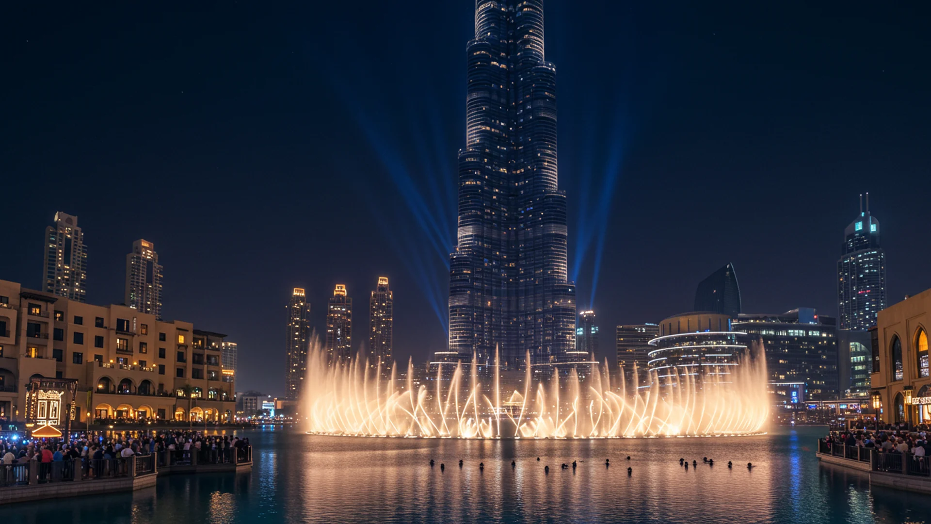 Unveiling the Magic of Dubai’s Burj Khalifa Fountain Show