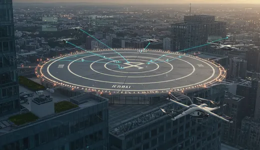 Vertiport Infrastructure and Flight Routes Vertiport Infrastructure and Flight Routes