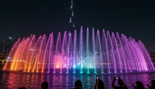 What Makes the Burj Khalifa Fountain Show Unique What Makes the Burj Khalifa Fountain Show Unique