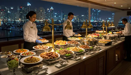 What’s Included in the Dubai Marina Dhow Cruise Dinner What’s Included in the Dubai Marina Dhow Cruise Dinner