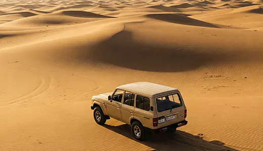 Why Choose a Land Cruiser for Your Desert Safari? Why Choose a Land Cruiser for Your Desert Safari?